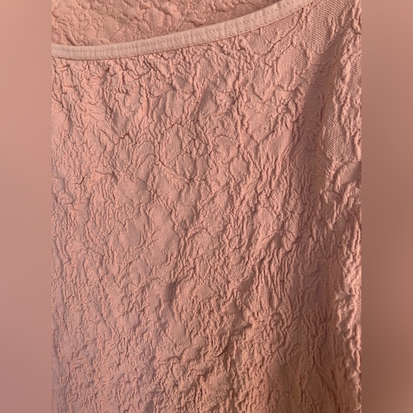 Free People Smoke Rose Have It All Pink Floral Crinkle Long Sleeve Textured Top - Picture 4 of 17